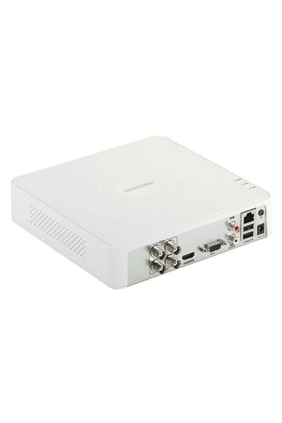Hikvision Kit 4 Camere Video Complete, 4k, 2.8mm, Lumină Duală 8mp, IR și Color 40m, DVR, HDD 1tb,