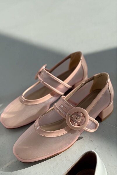 I Love Shoes Cyreya File Pudra Toka Detaylı Mary Jane