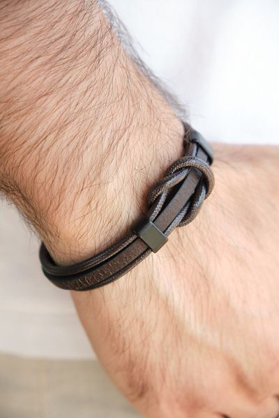 Monvago Mv01027 Men's Leather Bracelet