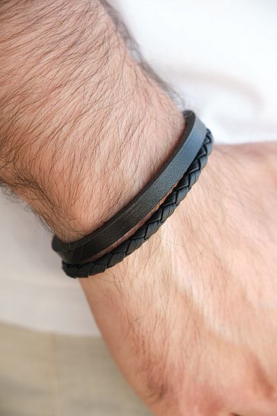 Monvago Mv01028 Men's Leather Bracelet