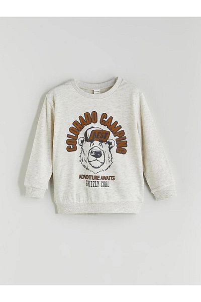 LC Waikiki Hanorac pentru băieți LCW Kids Crew Neck (W5)