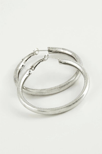 Eco Lounge Pipe Hoop Earring 5.5 cm