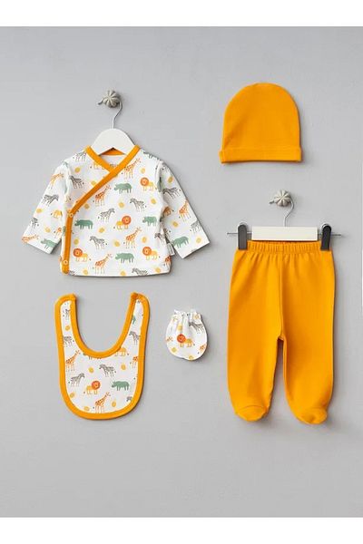 Bebitof İncibaby Cute Forest 100% Cotton Hospital Release