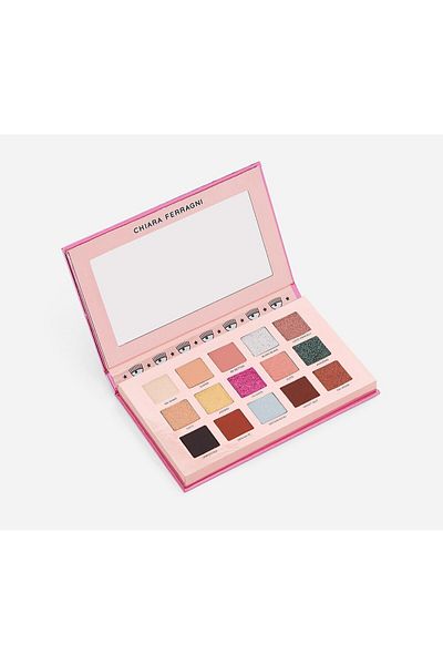 CHIARA FERRAGNI Paleta farduri de ochi, Chiara Ferragni 15 nuante iconice 11.6g