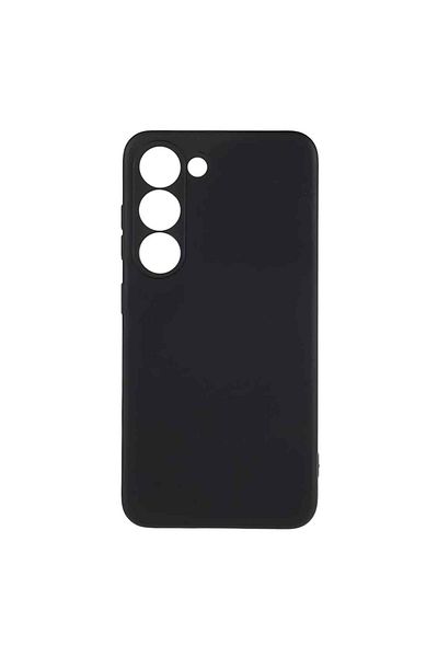 Gekko Mobile Silicon Case for Samsung S23 FE (Fan Edition), Matte, Ultrathin, camera cutouts, Black