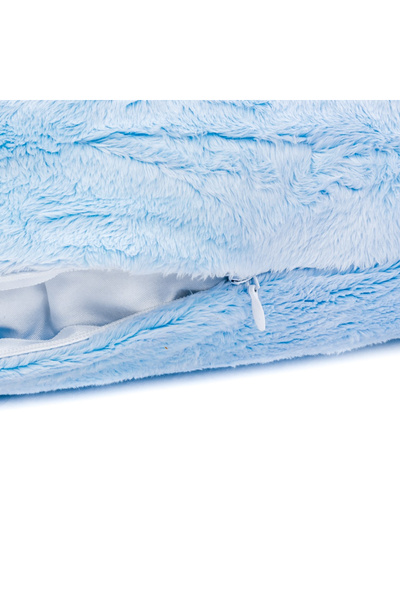 Fiki Miki Husa blanita pentru perna de alaptare Fiki Miki Colectia Mis Mat Bleu 72 cm