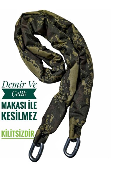 Vi Caro Strong Grade 16 mm 1 metre 50 cm Kesilmez motorsiklet Zinciri kilitsi...