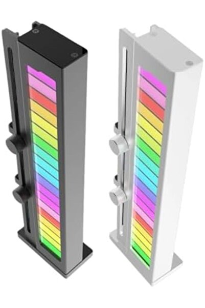 SPEARPC ARGB GPU Support Bracket with 19 Lenses BLACK COLOR