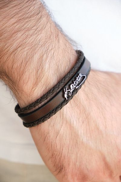 Monvago Mv01034 Men's Leather Bracelet