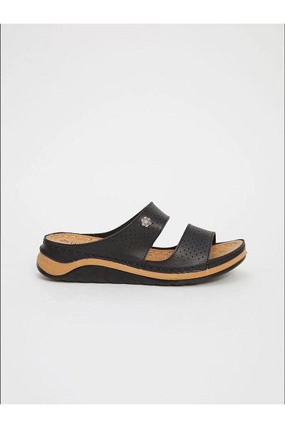 LC Waikiki Jasmine Life Leather Look Women's Slippers (W5)