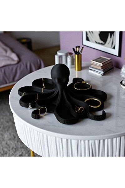 CESSTORE منظم مزخرف على شكل أخطبوط، حامل مجوهرات، سلسلة مفاتيح، منظم