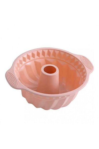 OEM Silicone Mold for Guguluf, Pudding, Jelly or Tart, 29x23x10 cm, Pink