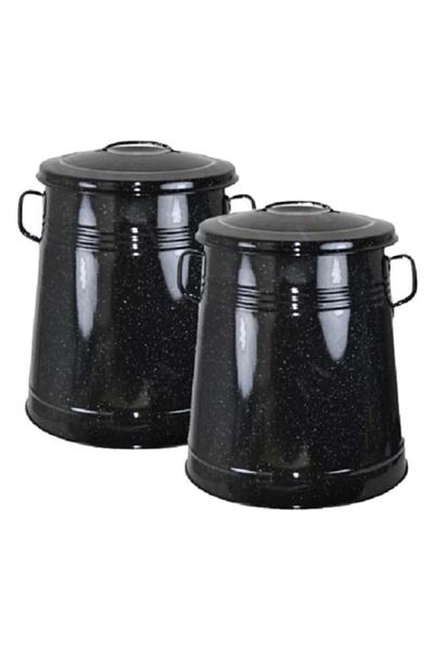 OEM Set 2 Garnita Emailata, 30L, Bidon untura, 30 litri, SULTAN