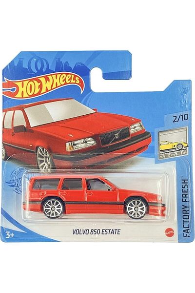 HOT WHEELS Masinuta Metalica Hot Wheels, Volvo 850 Estate, Rosu, 1:64