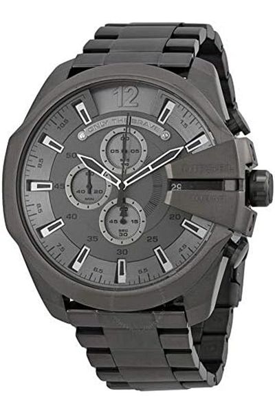 Diesel Mega Chief Stainless Steel Men's Watch