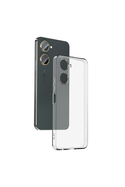 Rivor حافظة متوافقة مع هاتف Vivo Y18، غطاء سيليكون مرن فائق الشفافية مع حماية ثلاثية الأبعاد للكاميرا