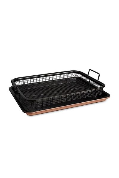 Berlinger Haus Tava de copt cu suprafata din titan si cos metalic 30 x 20.5 cm, Colectia Gold Rose