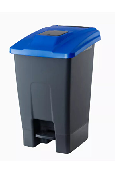 POMSTORE 100 Lt Çöp Kovası Pedallı Kapak Üstü Pratik Küçük Kapak Şık Kullanım...