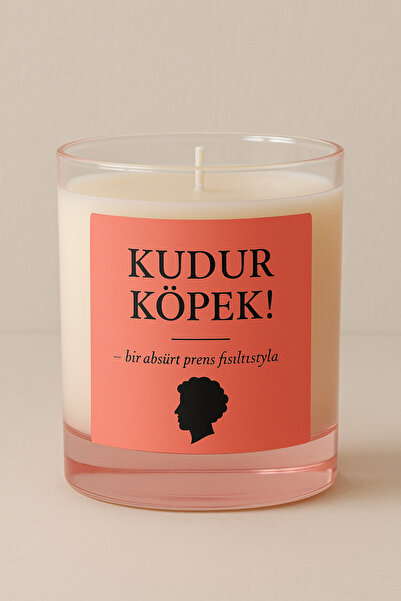 Handmade Espirili Dizi replikli Mimoza kokulu Mum