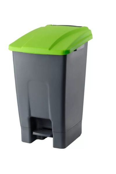 POMSTORE 70 lt çöp kovası pedallı kapak üstü pratik küçük kapak şık kullanım ...