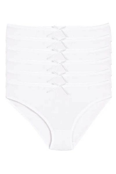 murays Star Women's 6-Pack Organic Bamboo Bikini Briefs