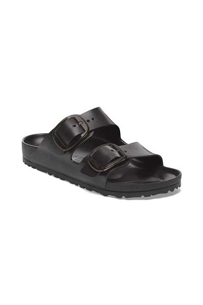 Birkenstock Arizona Eva Big Buckle Women's Black Slippers - Solect Brands
