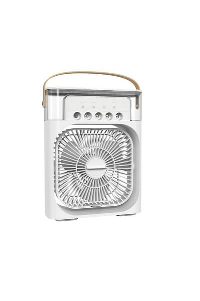 Tescomak Ventilator cu umidificator VAPAir Chilla, 5 setari de pulverizare, lumini LED cu 7 culori, culoare a