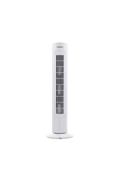 Hausberg Ventilator Turn HB-5950AB, 60W, Temporizator, 3 Viteze, Alb