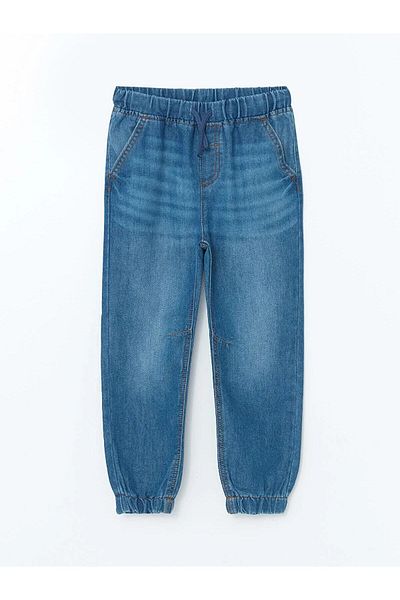 LC Waikiki LCW Kids Pantaloni de blugi pentru băiat cu talie elastică (W5)
