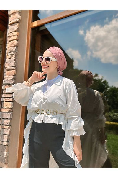 Modakaşmir Modal Kraş Shawl - Dusty Rose