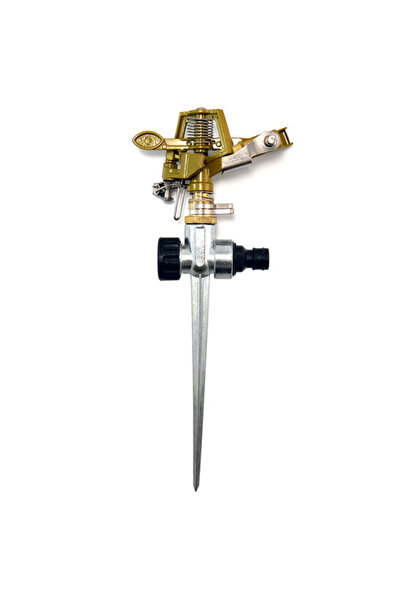 Strend Pro Aspersor pulsatoriu din alamă cu țăruș metalic, 10 m, Strend Pro