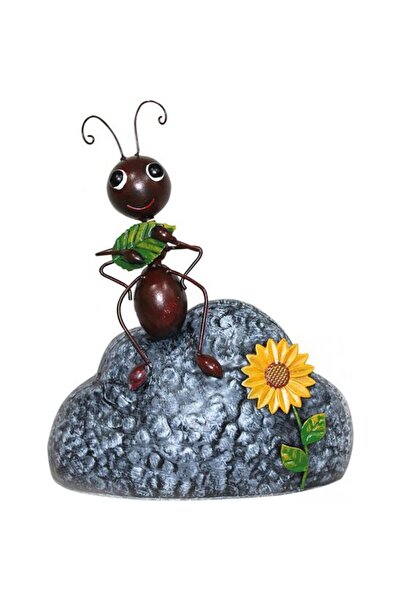 Magic Home Decorațiune de grădină, MagicHome, furnică, metalică, 24x15x30 cm