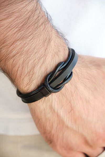 Monvago Mv01039 Men's Leather Bracelet