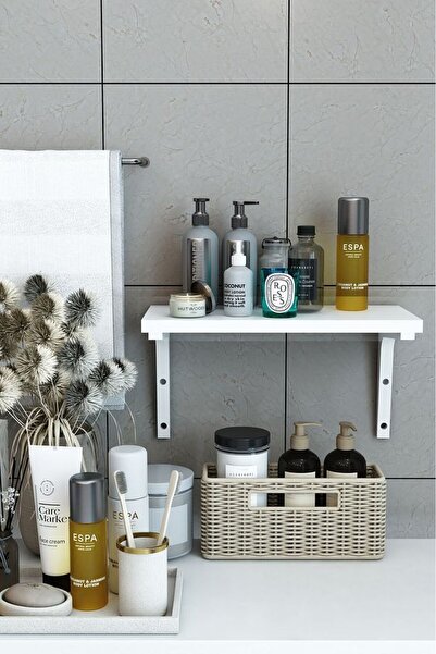SevenHouse Tekli Dekoratif Duvar Rafı, Kitaplık ve Organizer, Banyo, Mutfak, ...