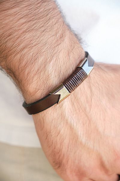 Monvago Mv01045 Men's Leather Bracelet