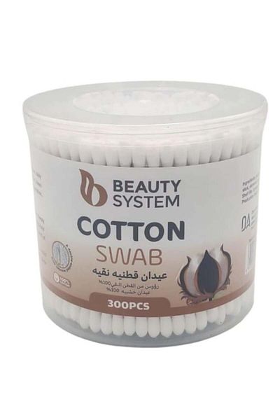 BEAUTY SYSTEM Pure Cotton Wooden Sticks by Beauty System - 300 pieces