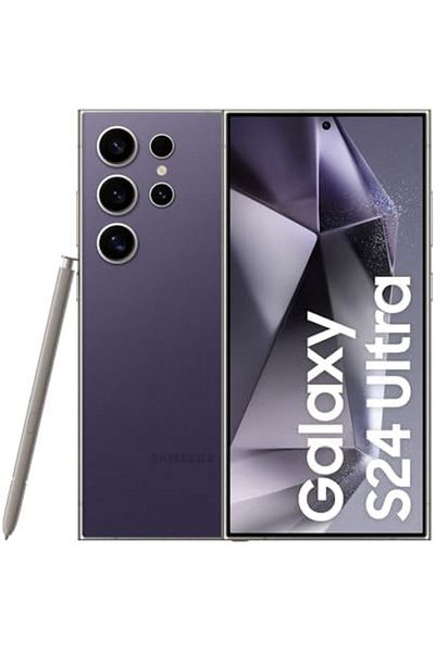 Samsung Galaxy S24 Ultra, 512GB, Violet, 12GB RAM, Android Smartphone, 200MP Camera, (International