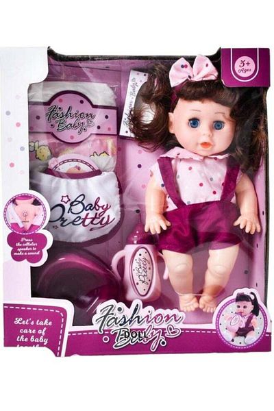Toybox دمية طفل جميلة مع ملحقاتها - مجموعة لعب تظاهرية للأطفال