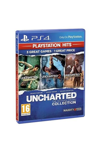 Naughty Dog 3-In-1 Uncharted The Nathan Drake Collection - PlayStation 4 - Action & Shooter