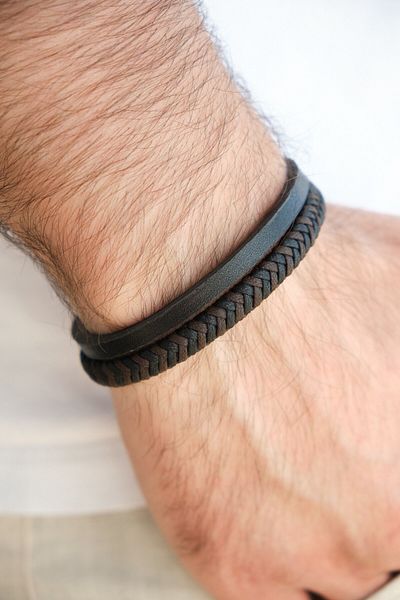 Monvago Mv01043 Men's Leather Bracelet