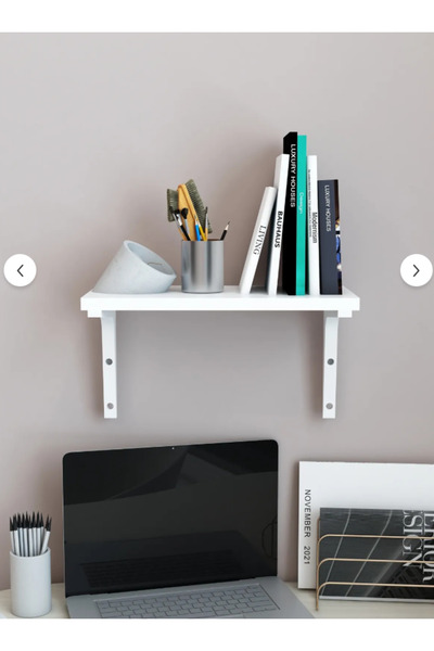 SevenHouse Tekli Dekoratif Duvar Rafı, Kitaplık ve Organizer, Banyo, Mutfak, ...