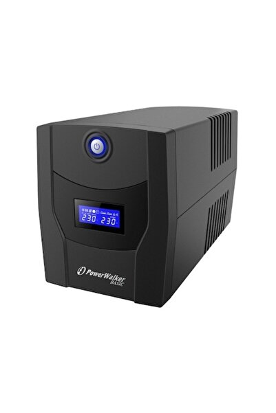 PowerWalker UPS PowerWalker, 1500VA, 230V, LCD, Negru