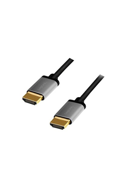 LogiLink Cablu HDMI CHA0102, Aluminiu, 3m, Negru/Gri