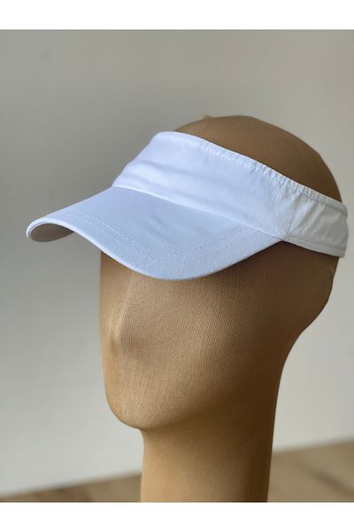 Rupen Kraft 100% Cotton Sports Running Tennis Visor Hat Adjustable Back Unisex Visor Hat