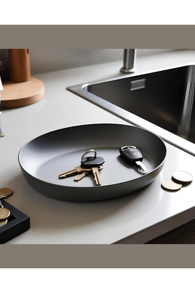 Sizseyy Modern Eliptik Anahtar ve Para Koyma Tepsisi