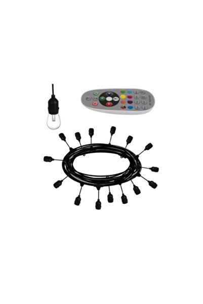 Evelise Γιρλάντα φωτιστικών εξωτερικού/εσωτερικού χώρου, 15 LED, 21 λειτουργί...