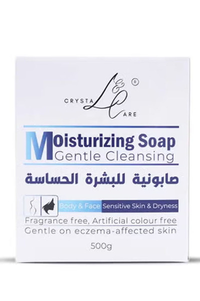 CRYSTAL صابون كريستال اند كير المرطب للبشرة الحساسة 500 جرام