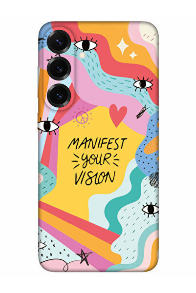 frondcase حافظة هاتف سامسونج S25 بلس أظهر رؤيتك باللون الأصفر