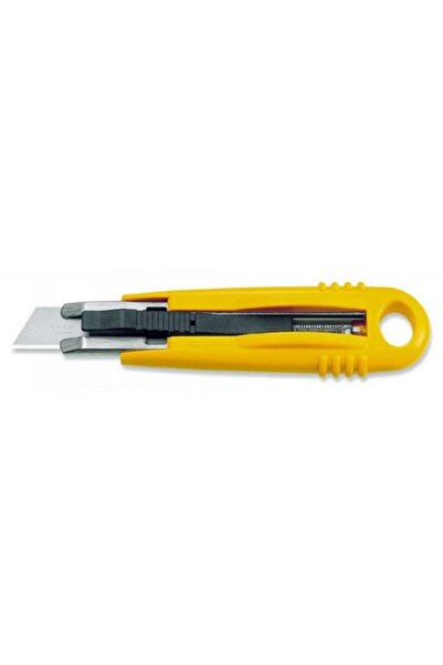 Olfa Ergonomic trapezoidal spring-loaded retractable cutter,