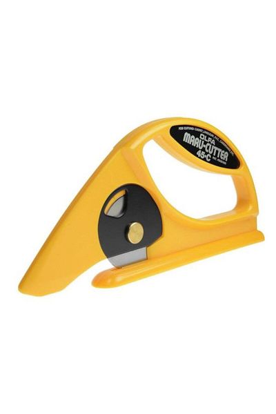 Evelise Professional cutter for carpet, linoleum, cardboard - OLFA 45 mm